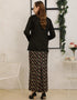 BAJU KURUNG KEDAH KRISLYN (BLACK)